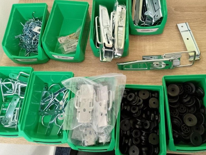 Nové díly na přívěsné vozíky